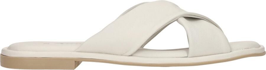 Tamaris Wit Leren Zomer Slipper White Dames - Foto 6