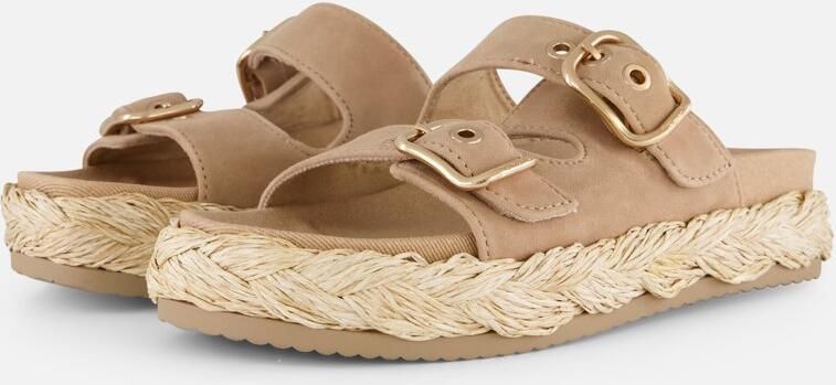 Tamaris Slippers plateaus zomerschoen strandschoen met voorgevormd voetbed