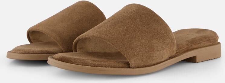 Tamaris Slippers bruin Suède