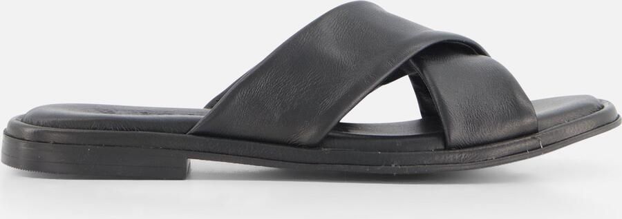 Tamaris Slippers zwart Leer Dames - Foto 5