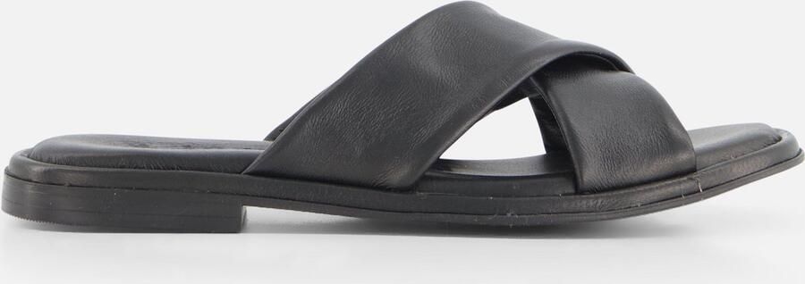 Tamaris Slippers zwart Leer Dames - Foto 5