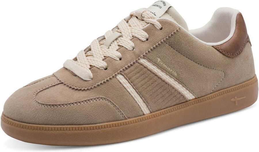Tamaris Sneaker 1-23624-43-3A1 Dames Lage Damesschoenen Leer Bruin - Foto 1