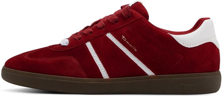 Tamaris Plateausneakers vrijetijdsschoen halfschoen veterschoen met gepolsterde schacht - Foto 2