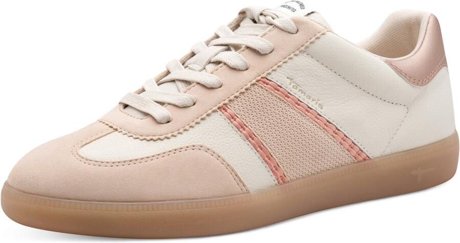 Tamaris Sneaker 1-23624-43 596 Dames Lage Damesschoenen Leer M2362443 rose comb - Foto 2