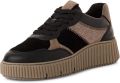 Tamaris Sneaker 1-23771-42 098 Dames Lage Damesschoenen M2377142 - Zwart