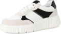 Tamaris Sneaker 1-23771-42 4A0 Dames Lage Damesschoenen M2377142 Ivory Comb - Beige