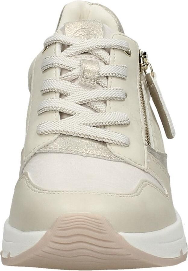 Tamaris Trendy Beige Sneakers met Extra Ondersteuning en Comfort Beige Dames - Foto 3