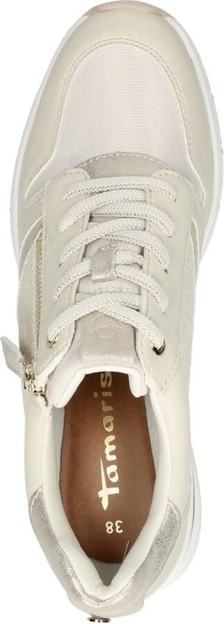 Tamaris Trendy Beige Sneakers met Extra Ondersteuning en Comfort Beige Dames - Foto 15