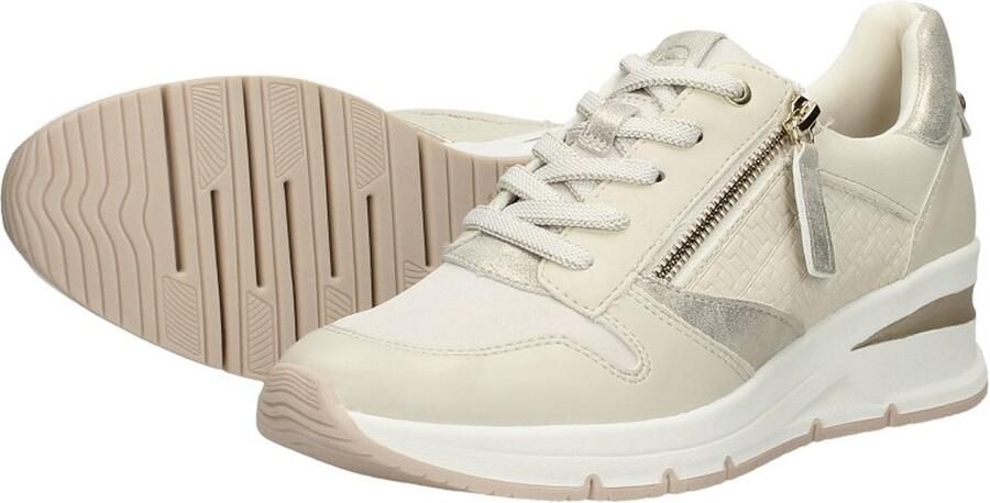 Tamaris Trendy Beige Sneakers met Extra Ondersteuning en Comfort Beige Dames - Foto 9