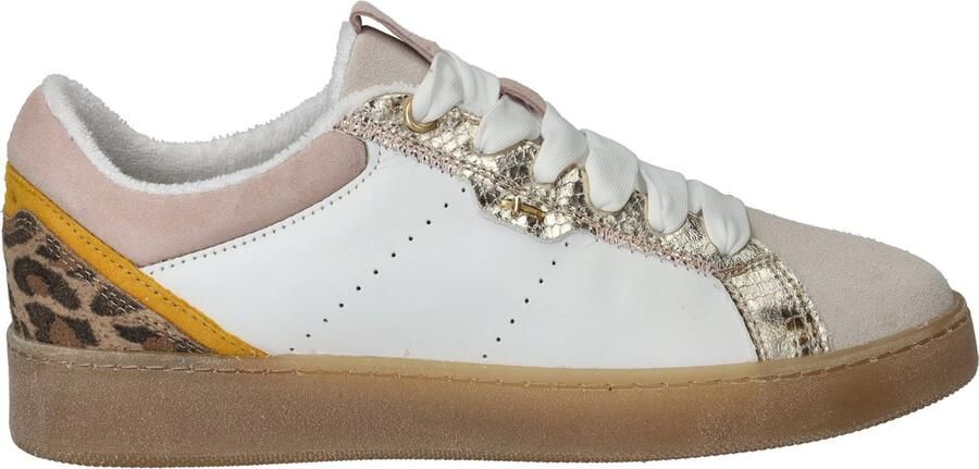 Tamaris Lage Top Sneaker 1-23702-44 430 Damesschoenen M2370244 Ivoor Kam