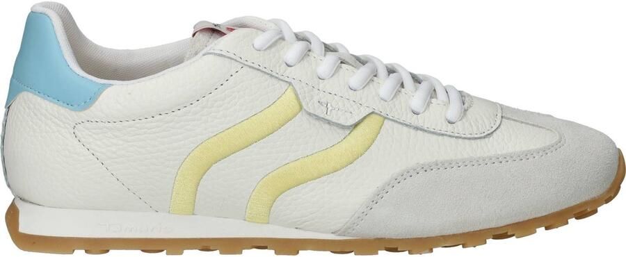 Tamaris dames sneaker 1-23614-46 197 dames lage schoenen leer wit - Foto 2