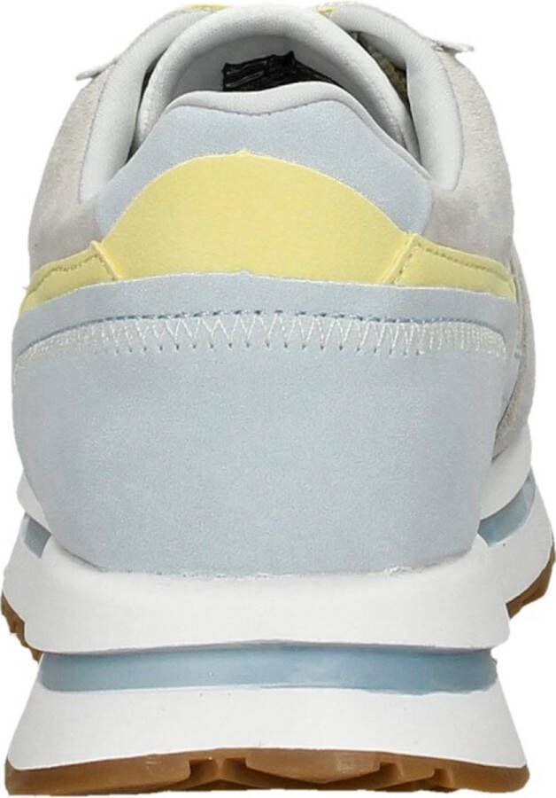 Tamaris Trendy Bruine Sneakers met Grijze en Blauwe Accenten Multicolor Dames - Foto 8