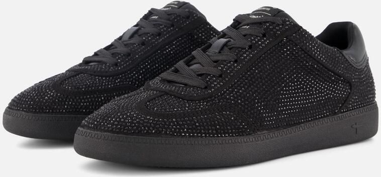 Tamaris Plateausneakers vrijetijdsschoen lage schoen veterschoen in vegan uitvoering - Foto 2