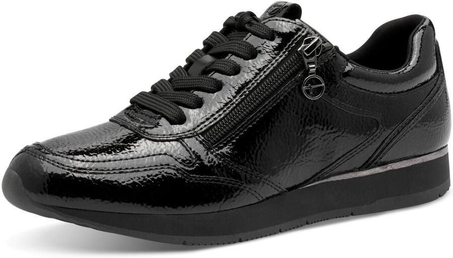 Tamaris Sneakers vrijetijdsschoen halfhoge schoen veterschoen met buitenritssluiting