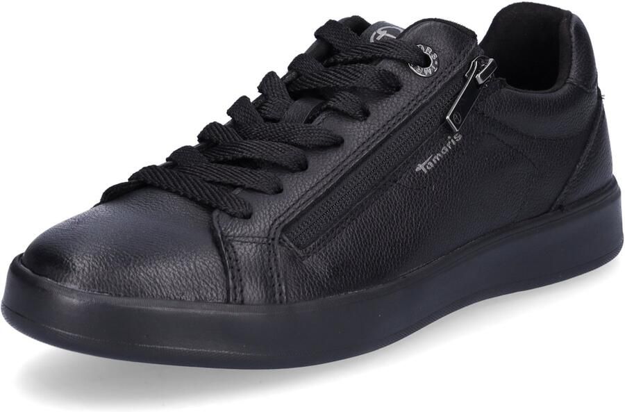 Tamaris Plateausneakers vrije tijd schoen lage schoen veterschoen met sierstiksels