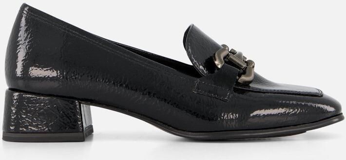 Tamaris Instappers blokhak pumps zakelijke schoen met modieuze siergesp