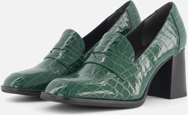Tamaris Groene Krokodillenprint Pump Green Heren - Foto 3