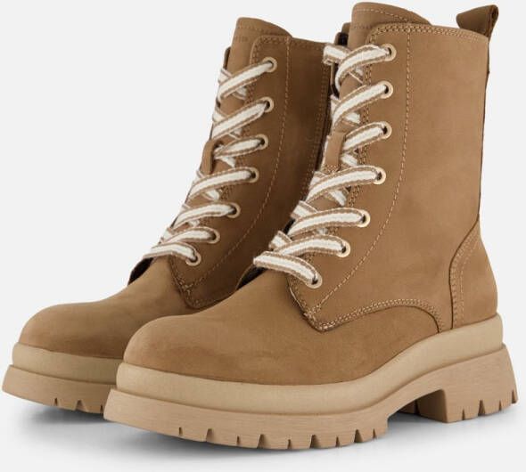 Tamaris Veterboots beige Leer