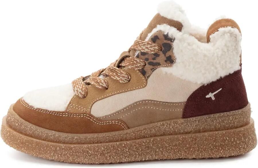 Tamaris Veterboots cognac Dames