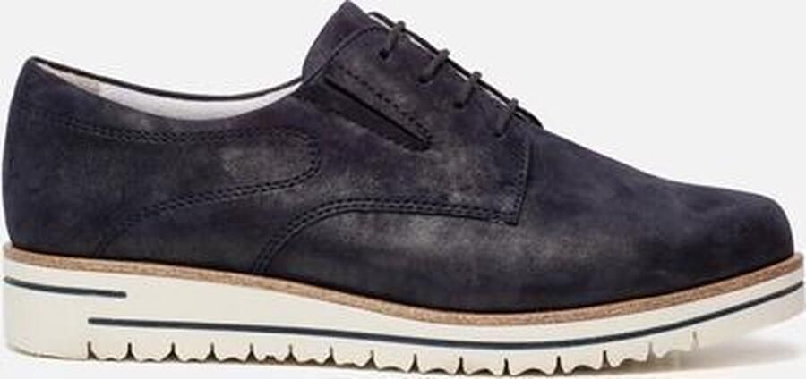 Tamaris Comfortabele veterschoenen voor dames in effen kleur