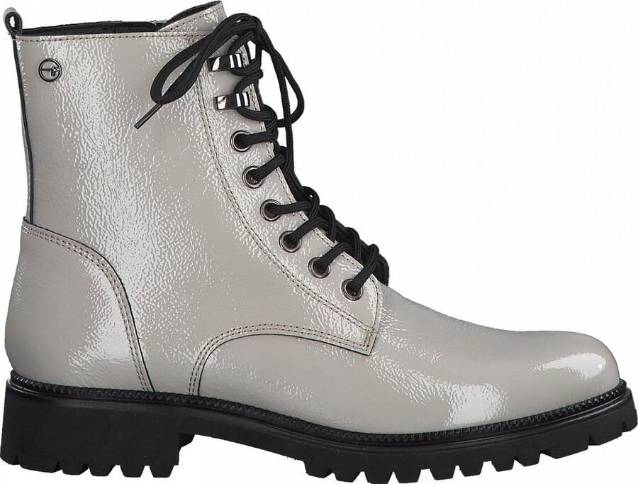 Tamaris Veterschoenen Hoog Veterschoenen Hoog gebroken wit - Foto 5