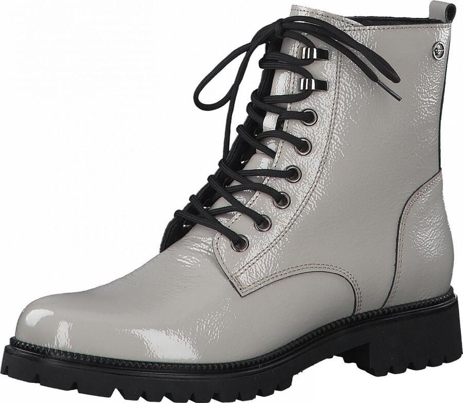 Tamaris Veterschoenen Hoog Veterschoenen Hoog gebroken wit - Foto 4