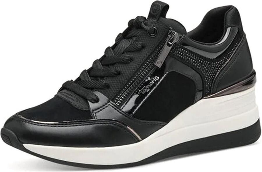 Tamaris Vrouwentrainers 1-23703-41 001 M2370341 zwart - Foto 2