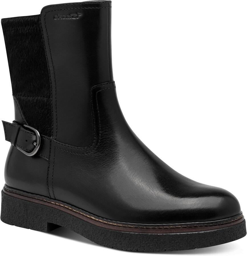 TAMARIS WIDE FIT Tamaris Comfort Essentials Dames Laarzen BLACK