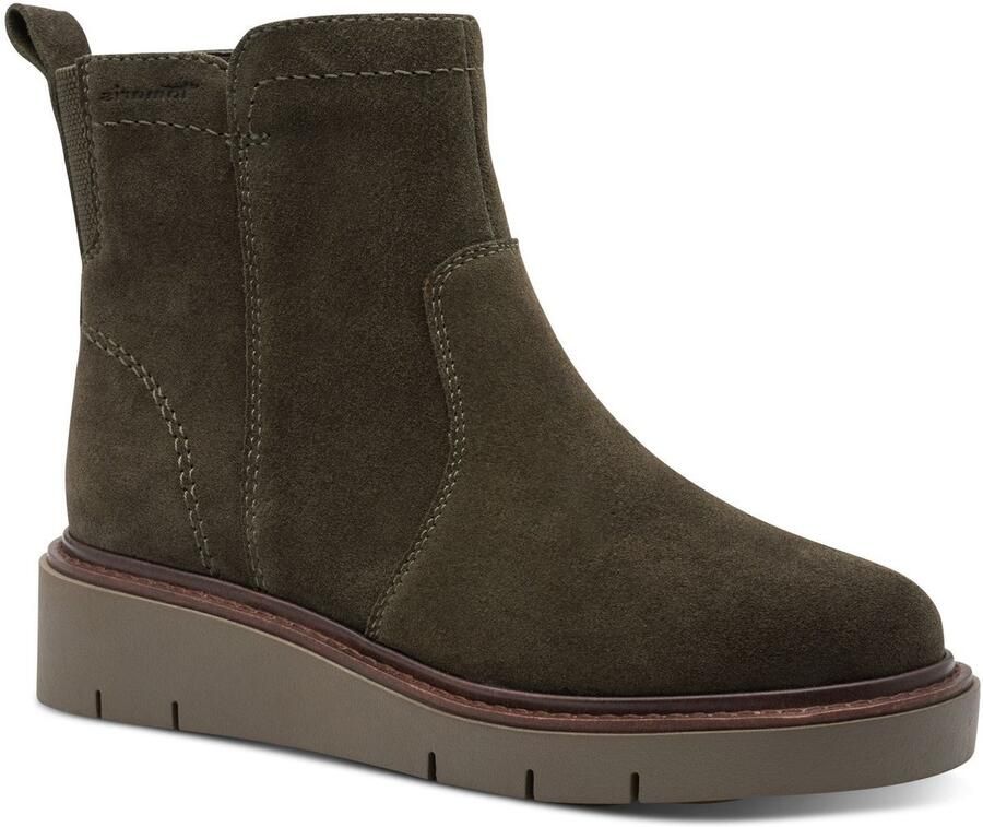 Tamaris WIDE FIT Dames Enkellaarsje 8-85408-45 725 Wide Fit