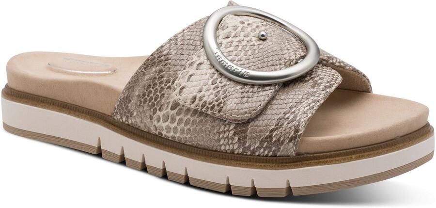 Tamaris COMFORT Tamaris WIDE FIT Dames Slipper 8-87106-42 492 Wide Fit