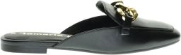 Tamaris Zwarte Trendy Aansteker Dames Met Gouden Buckle