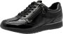 Tamaris trainers 1-23603-42 018 Lage Top Vrouwen Vegan M2363341 glanzend zwart - Thumbnail 1