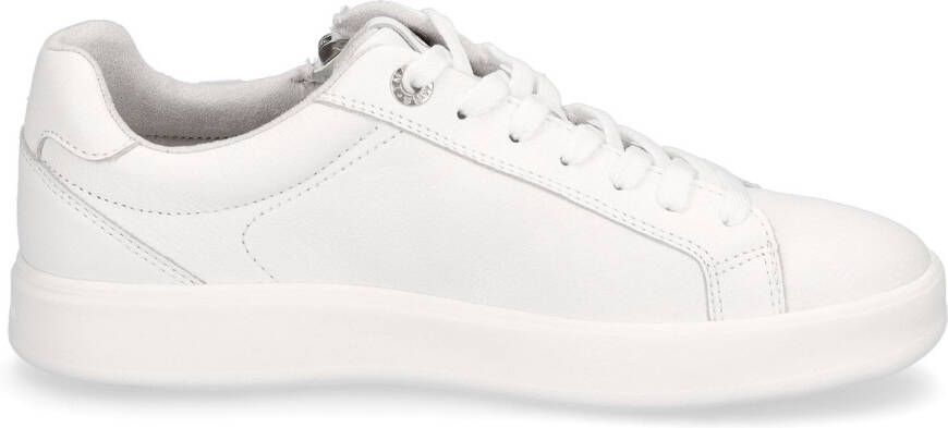 Tamaris Trainers 1-23709-44 100 Dames Lage Top Damesleer M2370944 Wit