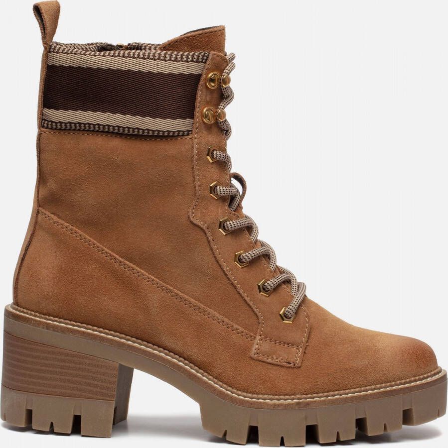 Tamaris Veterboots bruin Leer Dames