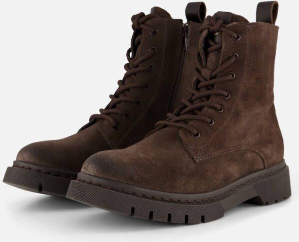 Tamaris Veterboots bruin Suede