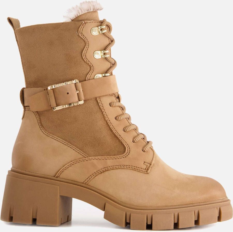 Tamaris Veterboots cognac Imitatieleer