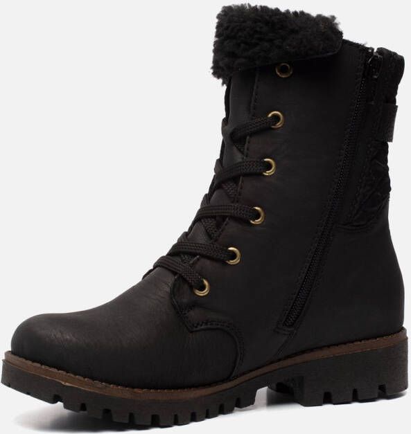 Tamaris Veterschoenen herfstlaarzen veterlaarsjes met praktische aantreklus