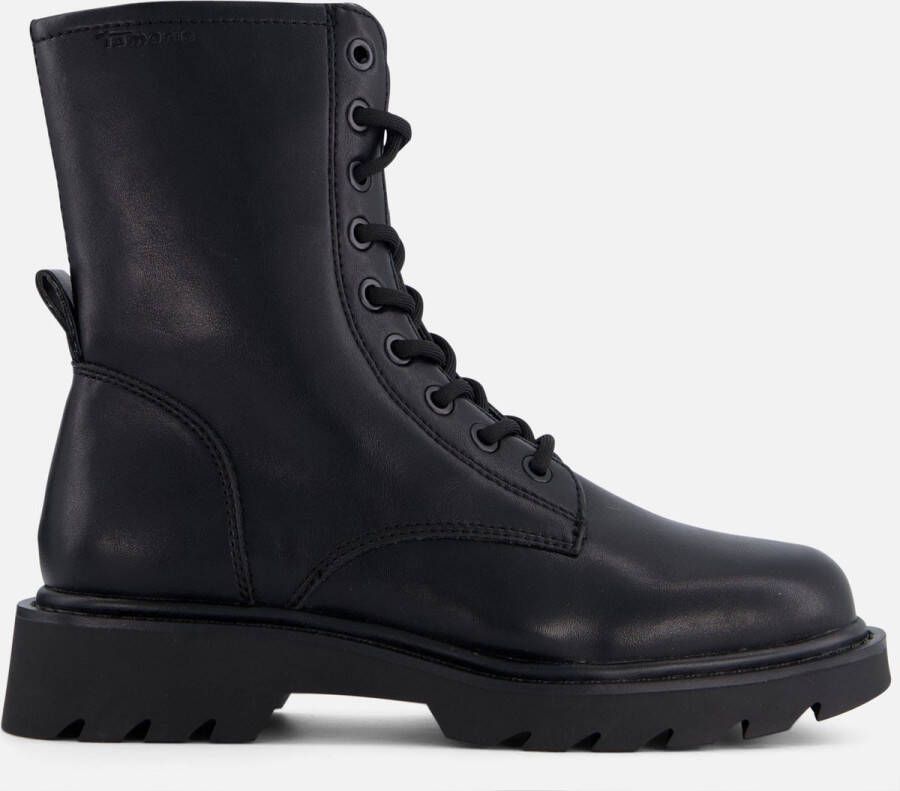 Tamaris Veterschoenen blokhak veterschoen chunky boots met binnenrits
