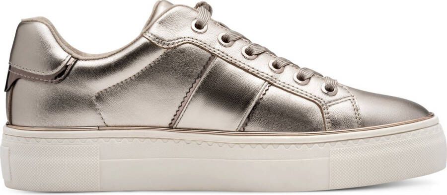 XSENSIBLE Lage Sneakers Dames Milau Maat: 42 Materiaal: Leer Kleur: Goud
