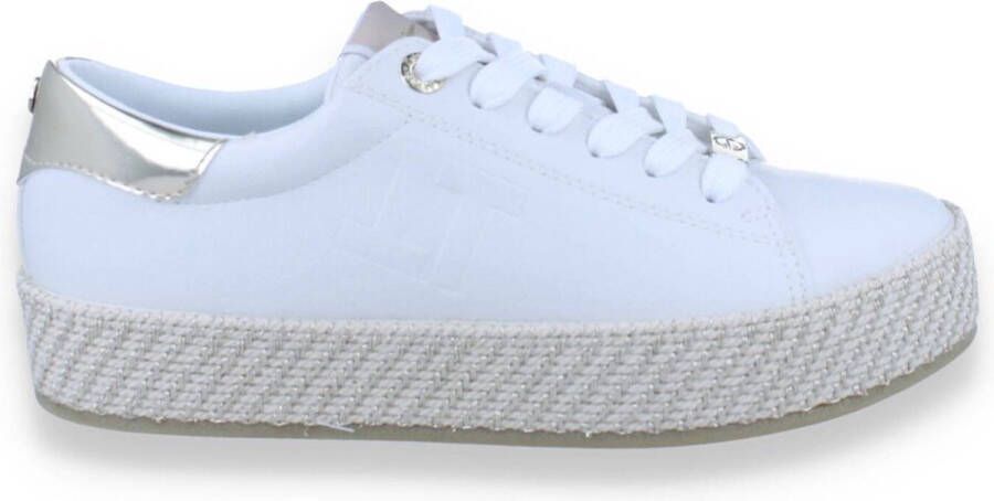 Tamaris Trendy zomersneakers voor dames White Dames