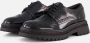 Tamaris lage damesschoen 1-23619-45 001 dames veterschoen M2361945 zwart - Thumbnail 1