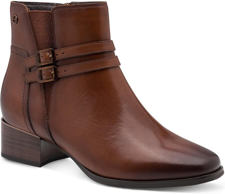 TAMARIS WIDE FIT Tamaris Comfort Essentials Dames Laarzen COGNAC