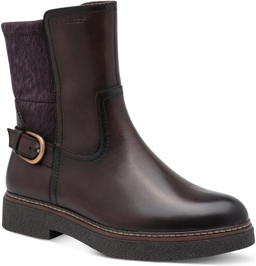 TAMARIS WIDE FIT Tamaris Comfort Essentials Dames Laarzen MOCCA