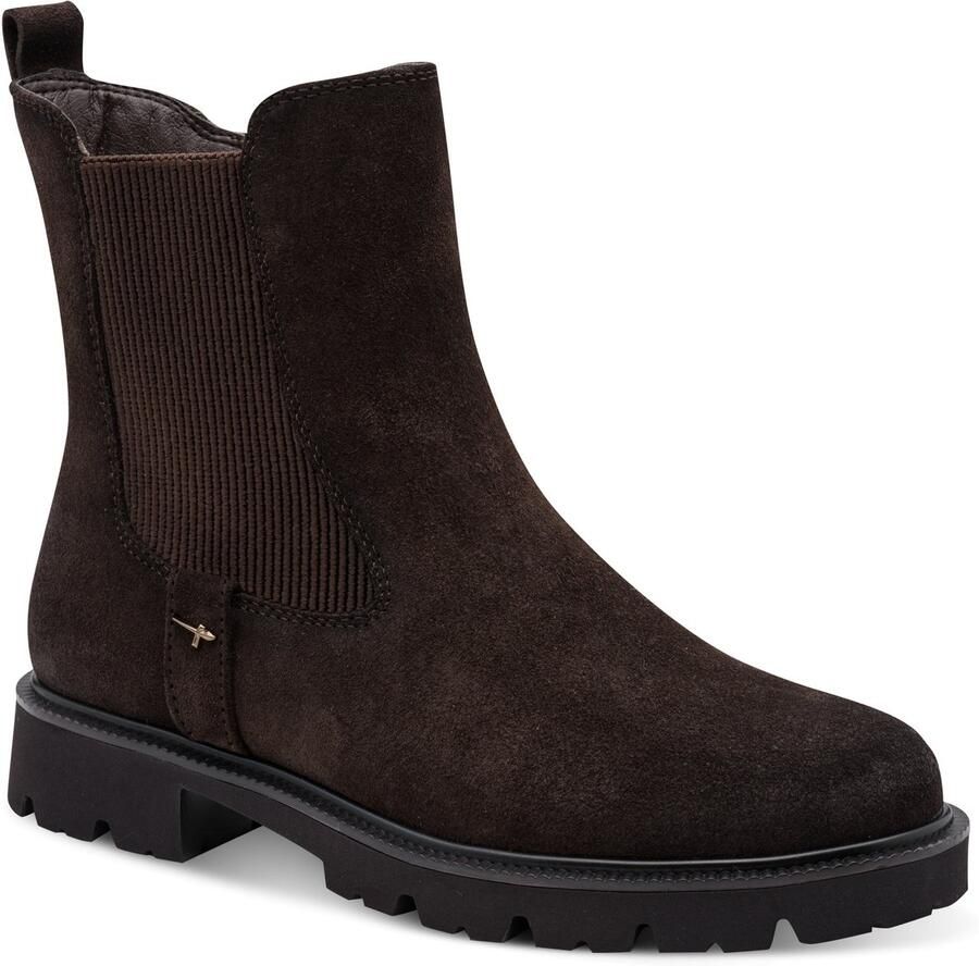 TAMARIS WIDE FIT Tamaris Comfort Essentials Dames Laarzen MOCCA SUEDE