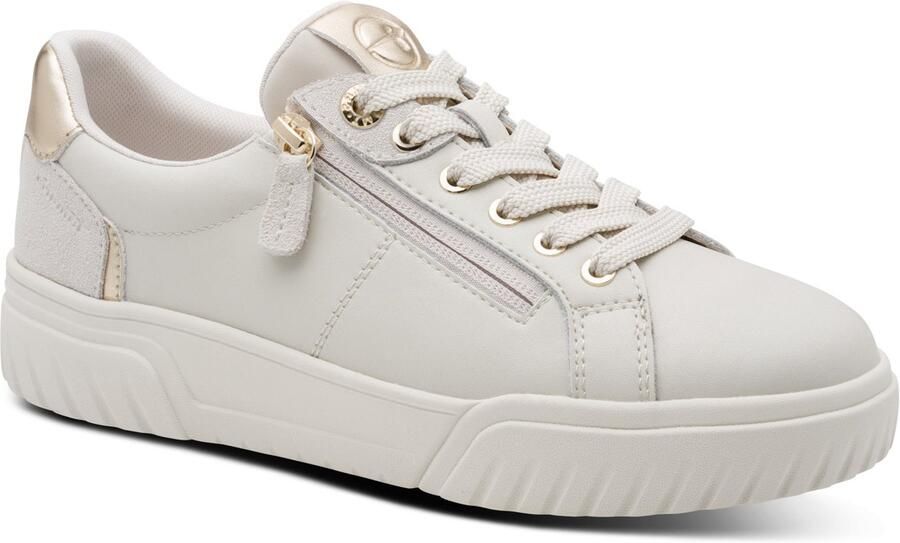 TAMARIS WIDE FIT Tamaris Comfort Essentials Dames Sneakers IVORY