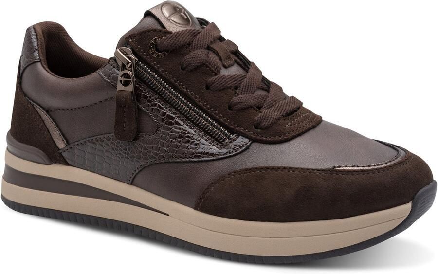 TAMARIS WIDE FIT Tamaris Comfort Essentials Dames Sneakers MOCCA - Foto 2