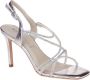 Tamaris Sandalen met hak zilver Synthetisch Dames - Thumbnail 1