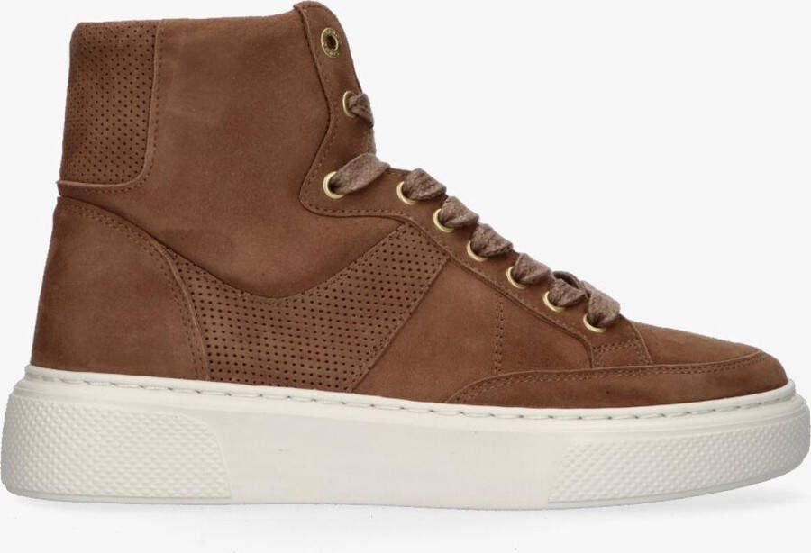 Tango | Alex 12 b brown kid suede sneaker bone white sole - Foto 3