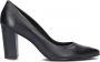 Tango | Betney 1-a black leather pump straight heel sole | Maat: 38 - Thumbnail 2