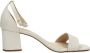 Tango | Brooklynn 15 a off white nubuck mule ankle strap covered heel sole - Thumbnail 1
